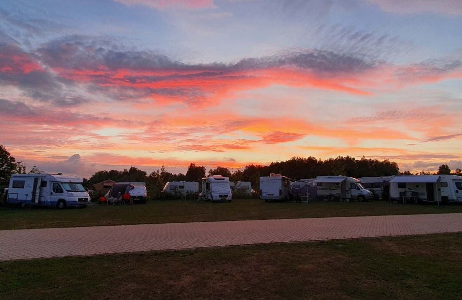 Zelten in Holland mit Hund