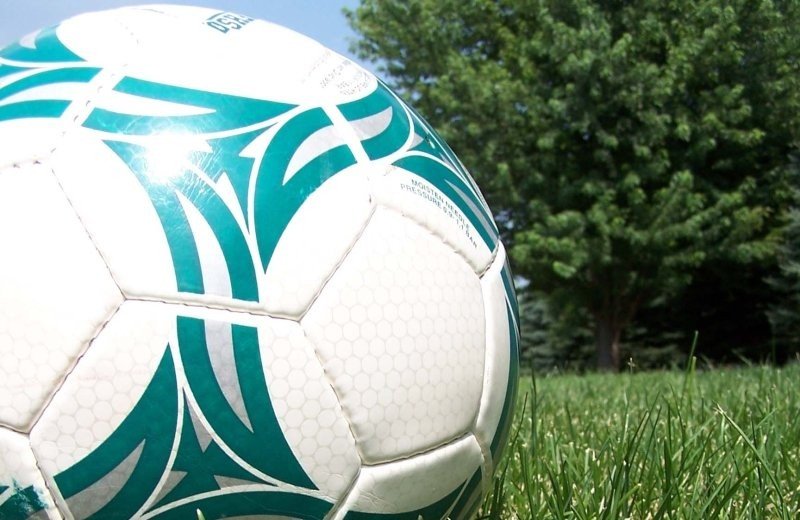 Soccer ball and grass 2 1550137